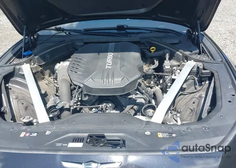 2019 Genesis G70 3.3T Advanced из США, поврежденный, VIN KMTG74LE5KU022971